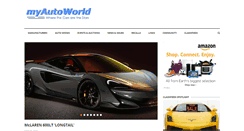 Desktop Screenshot of myautoworld.com